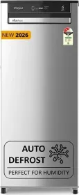 Whirlpool 215 VMPRO PRM 3S Radiant Steel-Y 192 L 3 Star Single Door Refrigerator