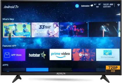 ADSUN A-2440S 24 Inch HD Ready Smart LED TV