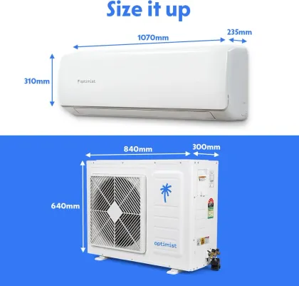 Optimist SUHC48ZV 1.39 Ton 5 Star 2026 Inverter Split AC