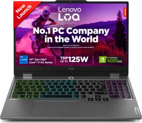 Lenovo LOQ 83DV01LRIN AI Gaming Laptop (14th Gen Core i7/ 16GB/ 512GB SSD/ Win11/ 6GB RTX4050)