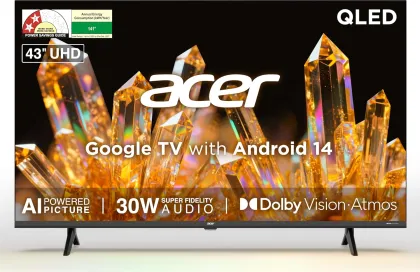 Acer Ultra V Series 43 inch Ultra HD 4K Smart QLED TV (AR43QDVGU2875BD)