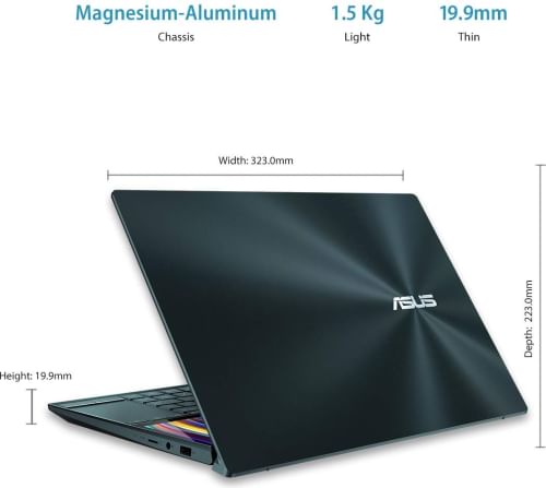 Asus ZenBook Duo UX481FL-BM040R Laptop (10th Gen Core i5/ 8GB/ 512GB SSD/ Win10/ 2GB Graph)