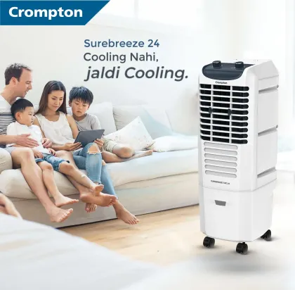 Crompton Surebreeze TAC24 24 L Tower Air Cooler