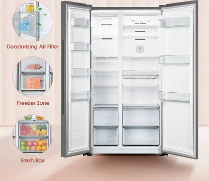 Hisense RS564N4SU 564 L Side by Side Door Refrigerator