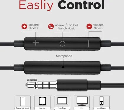 FLiX(Beetel) Tone E45 Wired Earphones