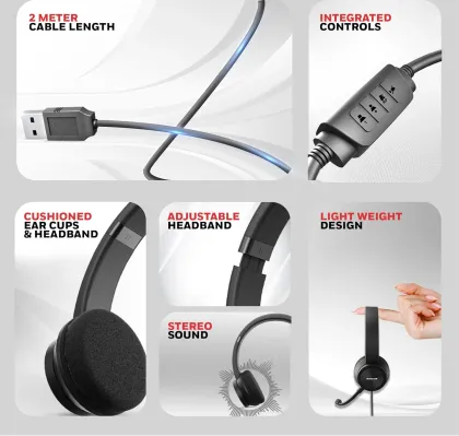Honeywell Trueno U30 Wired Headphones