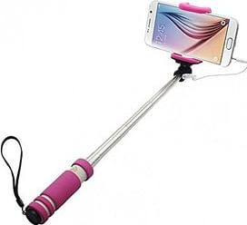 KSJ Mini Selfie Sticks with Aux cable
