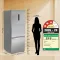 Haier HEB-333DSA-P 325 L 3 Star Double Door Refrigerator
