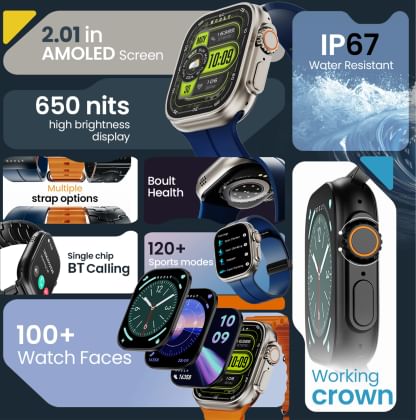 Boult Crown Pro Smartwatch