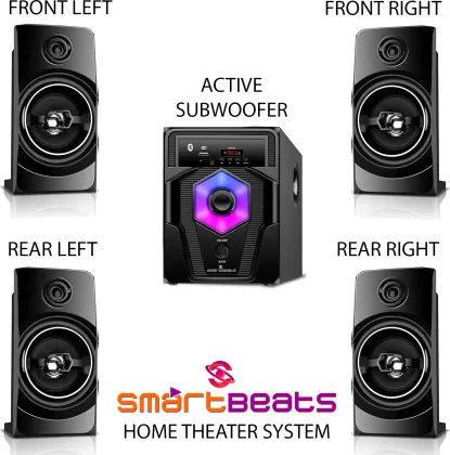 Smartbeats Melody 4.1 60W Bluetooth Multimedia Speakers