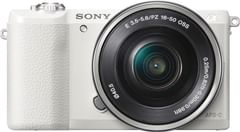 Sony Alpha A5100 Mirrorless Digital Camera with 16-50mm Lens