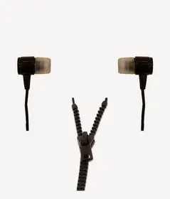 Hitech HT-Zipper Wired Headphones (Earbud)