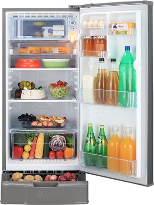 LG GL-D191KDSD 188L 3 Star Single Door Refrigerator