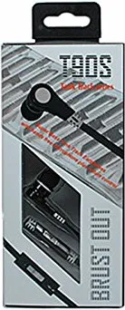 Bellet Oblique Style Super Bass Anti-Tangle Flat Wire 3.5mm Plug Stereo Earphone Headset with Volume Control & Microphone