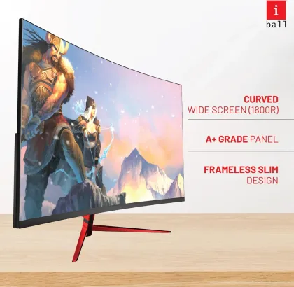 iball Bird iC27 27 inch Full HD Curved Monitor
