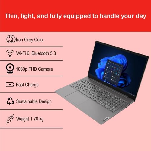 Lenovo V15 G3 ‎82TTAO7QIH Laptop (12th Gen Core i5/ 16GB/ 512GB SSD/Win11)