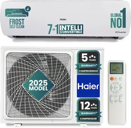 Haier HSU17VP-POW3BN-INV 1.5 Ton 3 Star 2025 Inverter Split AC