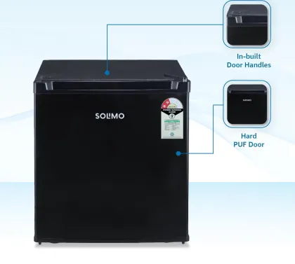 Amazon Brand Solimo MB50L 45 L 2 Star Single Door Mini Refrigerator