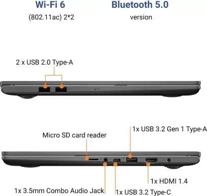 Asus Vivobook K15 KM513UA-L502TS Laptop (Ryzen 5 5500U/ 8GB/ 1TB 256GB SSD/ Win10 Home)