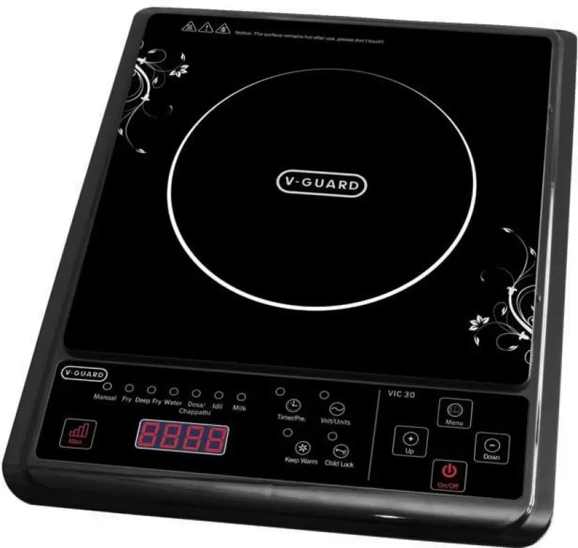 v guard induction cooker price list