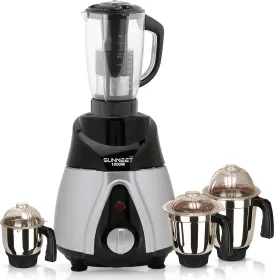 Sunmeet SUNNBTLBS21 1000W Juicer Mixer Grinder (4 Jars)