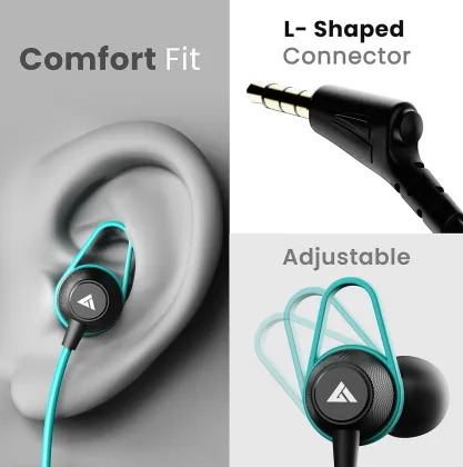 Boult Audio Bassbuds X2 Wired Earphones