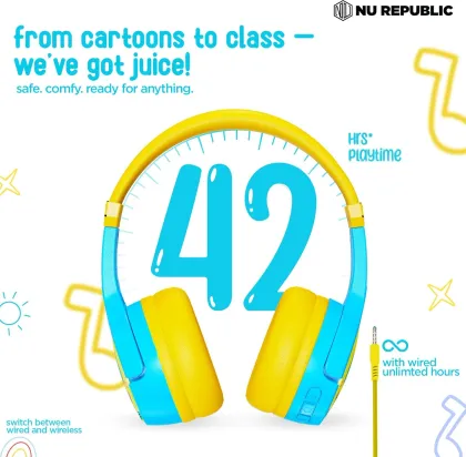 Nu Republic Beatpop Wireless Headphones