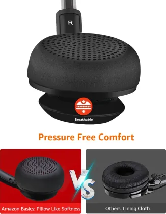 AmazonBasics Pro Series Wired Headphones