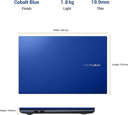 Asus VivoBook Ultra 15 X513EA-EJ331TS Laptop (11th Gen Core i3/ 8GB/ 256GB SSD/ Windows 10)