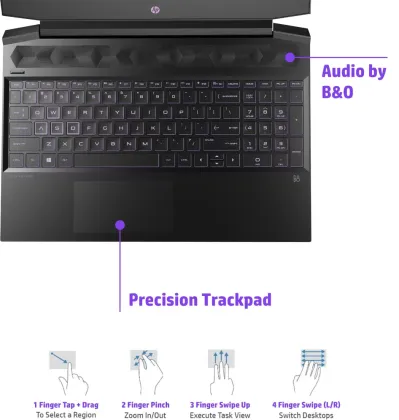 HP Pavilion 15-ec0062AX Gaming Laptop (AMD Ryzen 5/ 8GB/ 1TB 128GB SSD/ Win 10/ 3GB Graph)