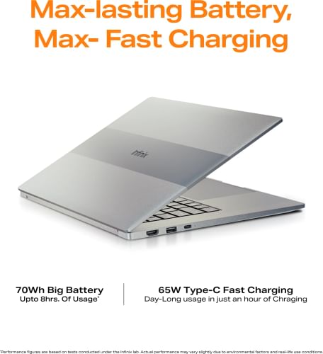 Infinix INBook Y4 Max Series YL613 Laptop (13th Gen Core i3/ 8GB/ 512GB SSD/ Win 11 Home)
