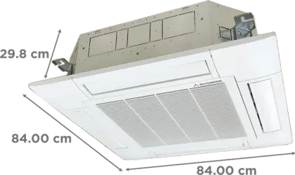 MITSUBISHI FDT100CSV-S6 3 Ton Cassette AC