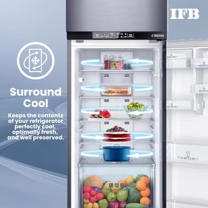 IFB IFBFF-3363IGSU 285 L 3 Star Double Door Refrigerator