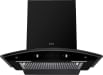 Elica 600 Nero 1200 m3/hr 60cm Wall Mount Chimney