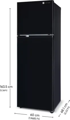Realme TechLife 310JF2RMBG 308L 2 Star Double Door Refrigerator