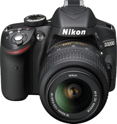 Nikon D3200 DSLR (AF-S 18-55mm VR Kit Lens)