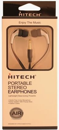 Hitech HT-Air Wired Headphones (Earbud)