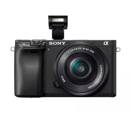 Sony Alpha ILCE-6400 24.2 MP Mirrorless Camera (E 16-50mm F/3.5-5.6 OSS Lens)