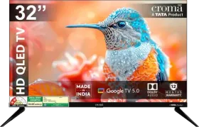 Croma CREL032HGQ331850 32 inch HD Ready Smart QLED TV