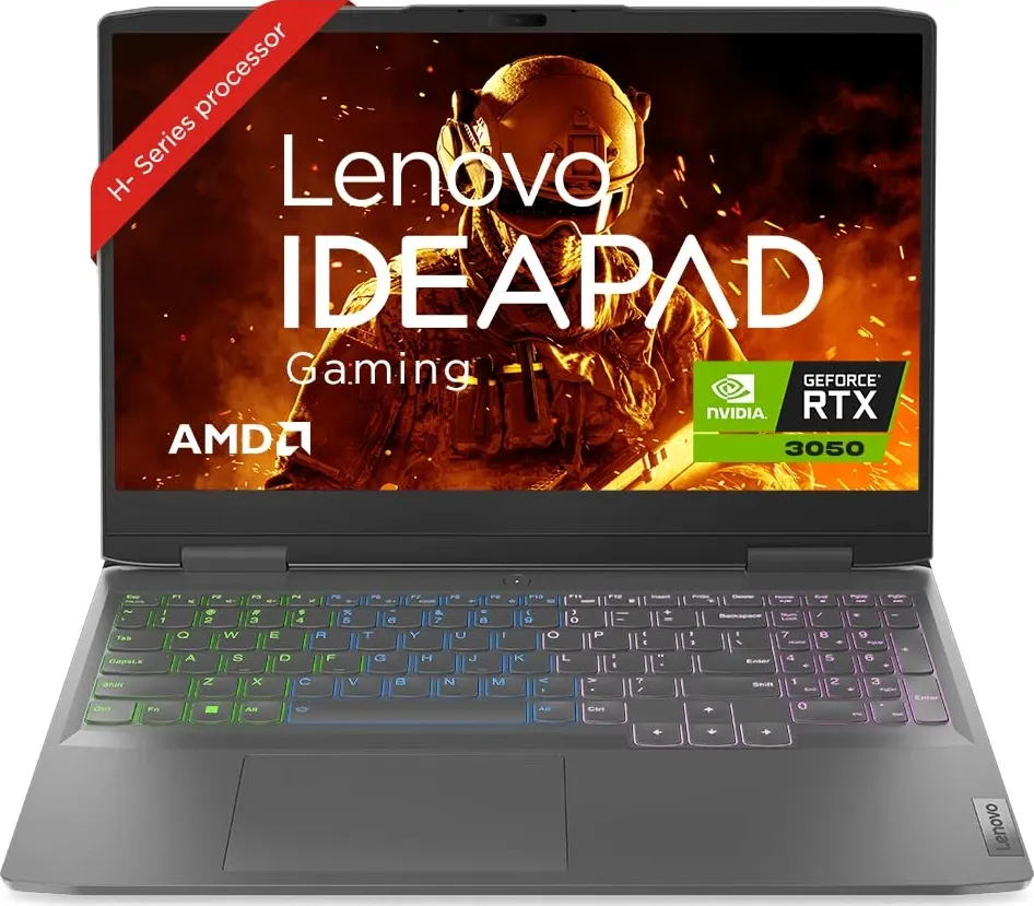 Lenovo IdeaPad Gaming 82SB00V2IN Laptop (AMD Ryzen 6600H/ 8GB