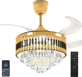 Oltao Grace 1070 mm 4 Blade BLDC Chandelier Fan