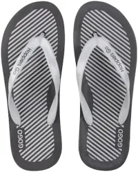 Flat 80% OFF | Hoppers GO Men Black Flipflop