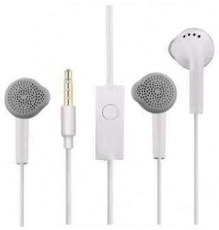 YS White Earphone for Samsung Mobiles and All Smart Phones,Tablets and Laptop (3.5mm Audio Jack,White)