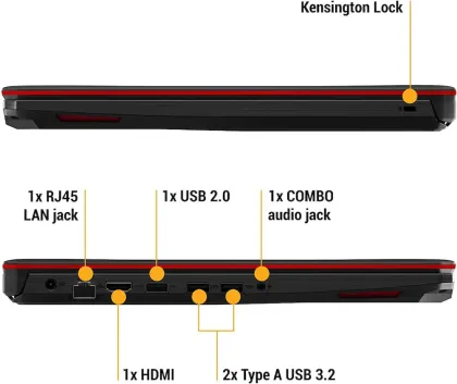 Asus TUF FX505GD-BQ316T Gaming Laptop(8th Gen Core i5/ 8GB/ 1TB/ Win10 Home/ 4GB Graph)