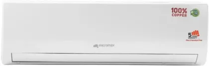 Micromax ACS18C3T3QS6WH 1.5 Ton 3 Star BEE Rating 2018 Split AC