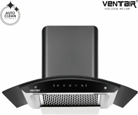 Ventair Auto Prime 90 SS Auto Clean Wall Mounted Chimney