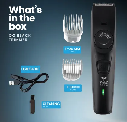 Bombay Shaving Company OG Black Beard Trimmer