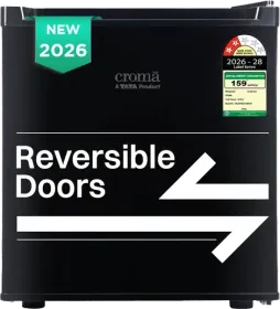 Croma CRLR045DCC290120 45 L 2 Star Single Door Mini Refrigerator