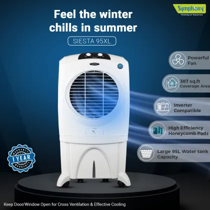 Symphony Siesta 95 XL 95 L Desert Air Cooler
