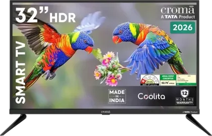 Croma CREL032HCL331802 32 inch HD Ready Smart LED TV